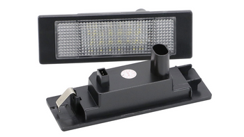 Podświetlenie tablicy rejestracyjnej LED BMW E81 E87 F20 E63 E64 2004-2019 chrome