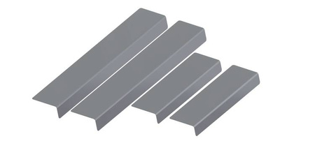 Progi One Line Opel Mokka X - SUV 5 2017- - Satin Black&White