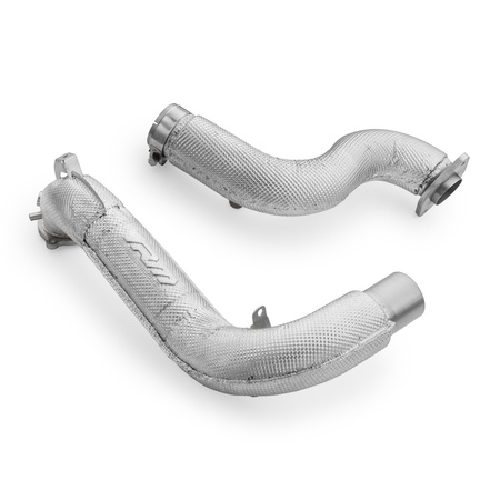 Downpipe Mercedes-AMG A35 GPF W177 4MATIC z osłoną termiczną i katalizatorami