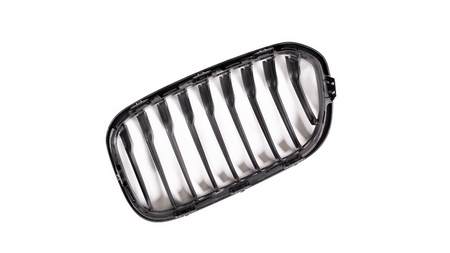 Grill sportowy pojedyncze żeberka Gloss Black BMW 1 F20 F21 Facelift 2015-2019