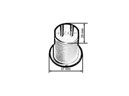 Gniazdo 12/24V 2xUSB 4,2A