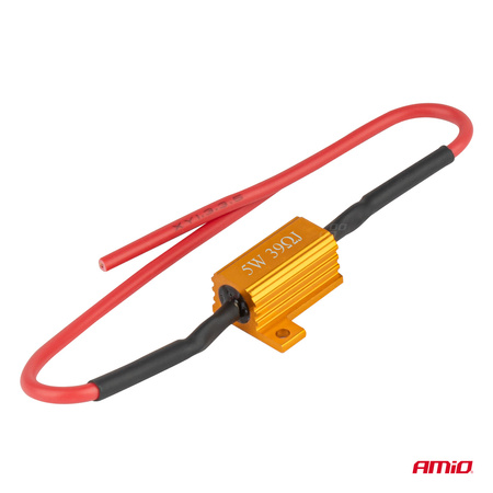 Rezystor CANBUS opornik do żarówek LED 39Ω 5W AMIO-04090