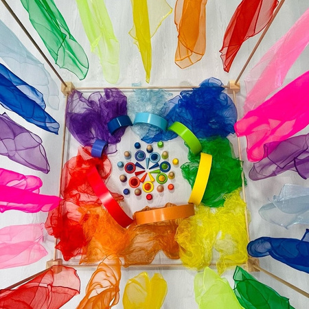 Drewniane klocki konstrukcyjne Trigonos Cubic - 20 el.