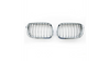 Grill sportowy pojedyncze żeberka All Chrome BMW X5 E53 przed liftem 1999-2003
