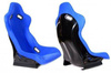 Fotel sportowy RALLY Welur Blue