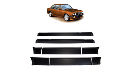 Progi, dokładki progów + Door Panels BMW 3 E30 2-Door 1985-1994