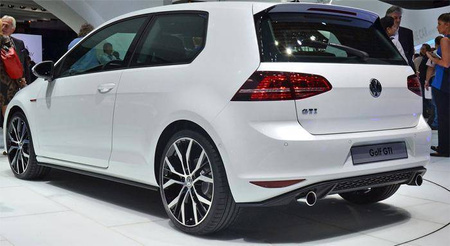 DYFUZOR TYLNY VW GOLF 7 12- GTI LOOK DUPLEX
