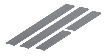Progi STANDARD Ford Fiesta MK5 Hatchback 5 1999-2002 - Carbon