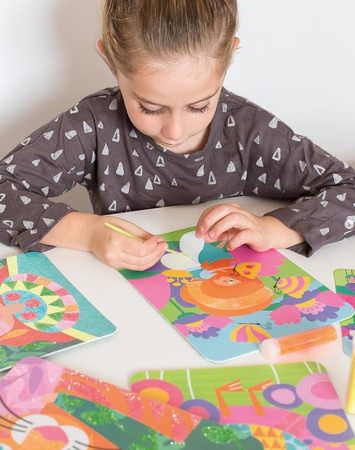 Zestaw artystyczny z brokatem Apli Kids