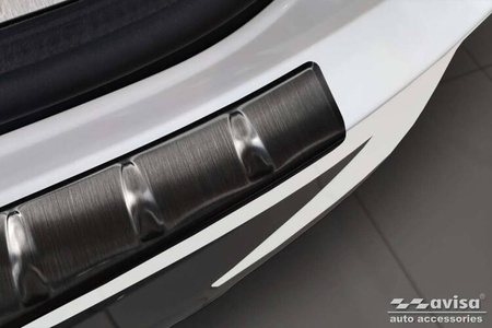 Nakładka na zderzak tylny do BMW X4 G02 M-Pakiet (Czarna)