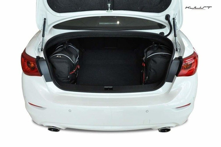 INFINITI Q50 2013-2017 TORBY DO BAGAŻNIKA 4 SZT