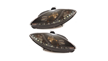 Zestaw Lamp Halogenowych Black SEAT ALTEA LEON TOLEDO III 2005-2008