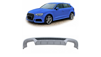 Tylny dyfuzor AUDI A3 Facelift 2016-2020