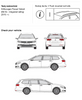 Bagażnik dachowy CRUZ AIRO FUSE DARK VW Passat B8 Variant/Alltrack