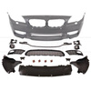ZDERZAK BMW F10 10-13 LOOK M5 PDC SRA + HALOGENY