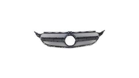 Grill sportowy Black A-Type Camera MERCEDES C-Class W205 S205 A205 C205 przed liftem 2014-2018