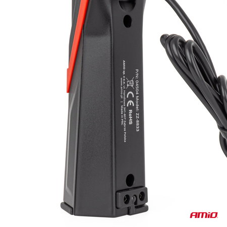 Lampa inspekcyjna LED COB z magnesem 5W 2600mAh 500lm AMIO-04504