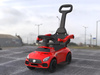 JEŹDZIK PCHACZ POJAZD CZERWONY PODNÓŻEK PEDAŁ GAZU DŹWIĘKI UCHWYT NA BATERIE DO ZABAWY JAZDY DLA DZIECI