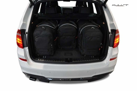 BMW X3 2010-2017 TORBY DO BAGAŻNIKA 4 SZT