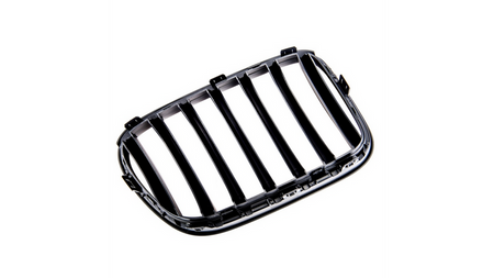 Grill sportowy pojedyncze żeberka Matt Black BMW X3 F25 przed liftem 2010-2014