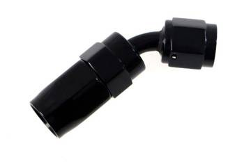 Końcówka 45° AN4 zaciskana BLACK