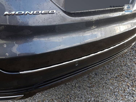 Nakładka na zderzak tylny do Ford Mondeo Mk5 Kombi (Stal)