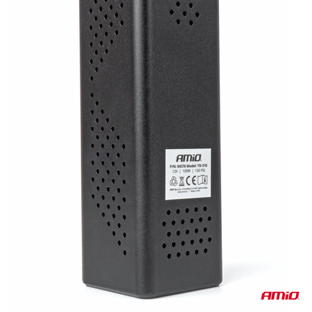 Kompresor samochodowy z wyświetlaczem LED 12V 100W AMIO-04376