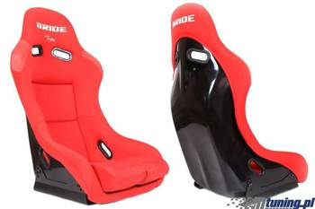 Fotel sportowy GTR Welur Bride Red