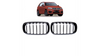 Grill sportowy pojedyncze żeberka Gloss Black BMW X5 F15 F85 X6 F16 F86 2013-2018