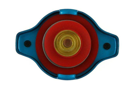 Korek wlewu chłodnicy z termometrem D1Spec 15mm 1.1Bar Blue