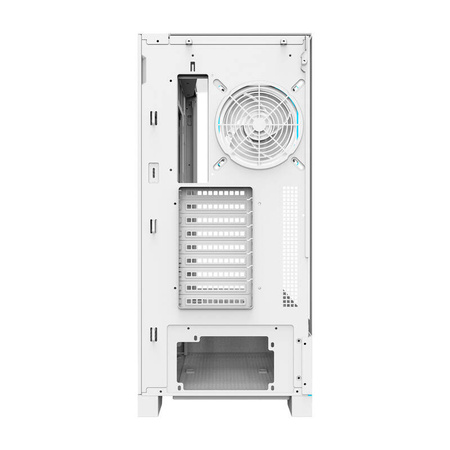 Obudowa komputerowa Darkflash DY450L PRO (biała) + 1 wentylator