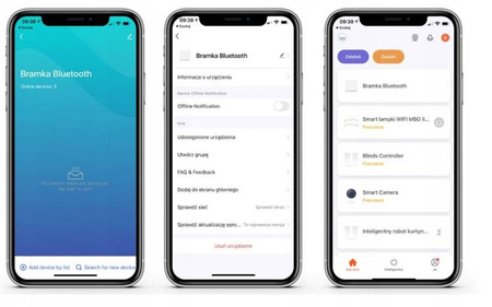 Centrala Bramka Brama BLUETOOTH WIFI TUYA SMART