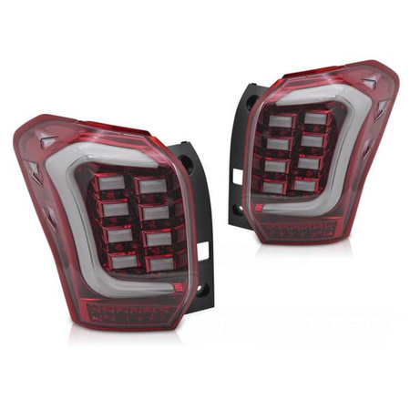 Lampy diodowe Subaru Forester IV 13-18  RED WHITE
