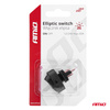 Włącznik przełącznik elipsa z podświetleniem 12V 24V AMIO-03089