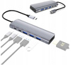 ADAPTER HUB 6W1 USB-C PD 100W 3x USB 3.0 HDMI 4K