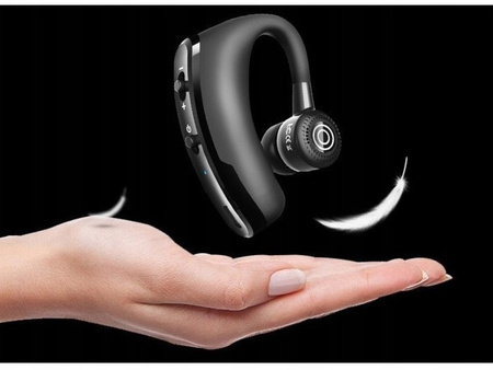 ZESTAW SŁUCHAWKOWY BLUETOOTH SŁUCHAWKA BEZPRZEWODOWA DO UCHA ŁADOWANIE USB