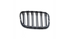 Grill sportowy podwójne żeberka Matt Black BMW X6 E71 E72 X5 E70 2007-2013