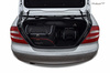 MERCEDES-BENZ CLK CABRIO 2002-2010 TORBY DO BAGAŻNIKA 4 SZT
