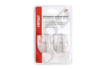 Odstraszacz zwierząt zwierzyny leśnej podwójny AMIO-02455