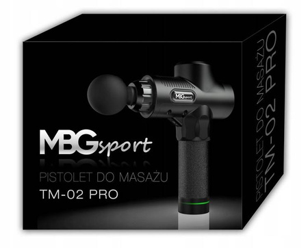 Pistolet Do Masażu Super Mocny Masażer + 9 Głowic