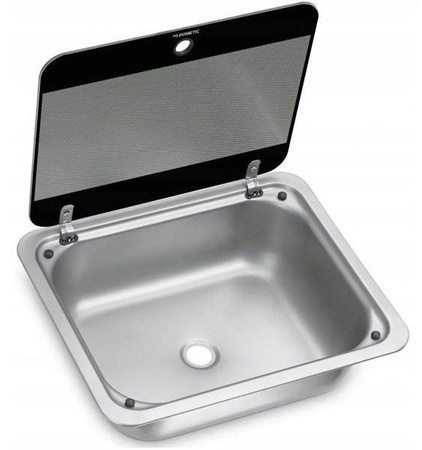 Zlew z pokrywą do kampera łodzi SNG 41x33 Dometic