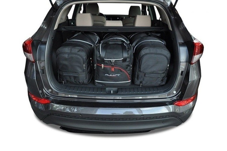 HYUNDAI TUCSON 2015+ TORBY DO BAGAŻNIKA 4 SZT