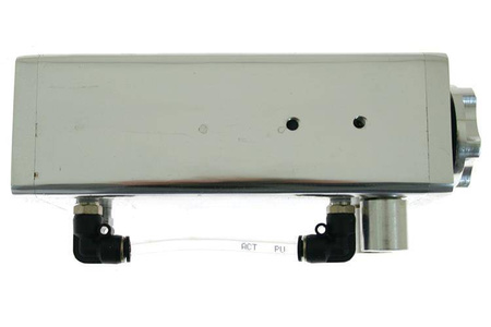 Oil catch tank 0.5L 9mm / 14 mm TurboWorks Silver