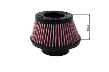 Filtr stożkowy TURBOWORKS H:80mm OTW:60-77mm Purple