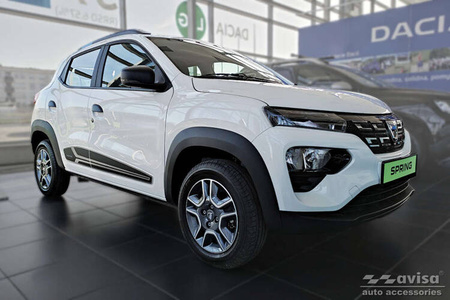 Nakładka na zderzak tylny do  Dacia Spring (Czarna)