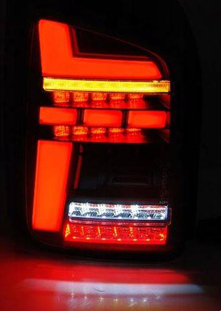 LAMPY DIODOWE RED WHITE LED BAR do VW T6 15-19
