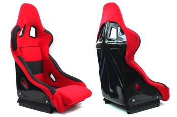 Fotel sportowy RICO Materiał Red