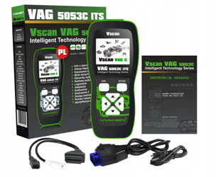 Skaner interfejs VSCAN OBD2C ITS CAN UDS J.POLSKI VAG