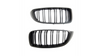 Grill sportowy pojedyncze żeberka Matt Black BMW 4 F32 F82 F33 F83 F36 Gran 2013-2021