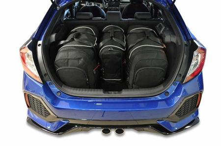 HONDA CIVIC HATCHBACK 2017+ TORBY DO BAGAŻNIKA 4 SZT